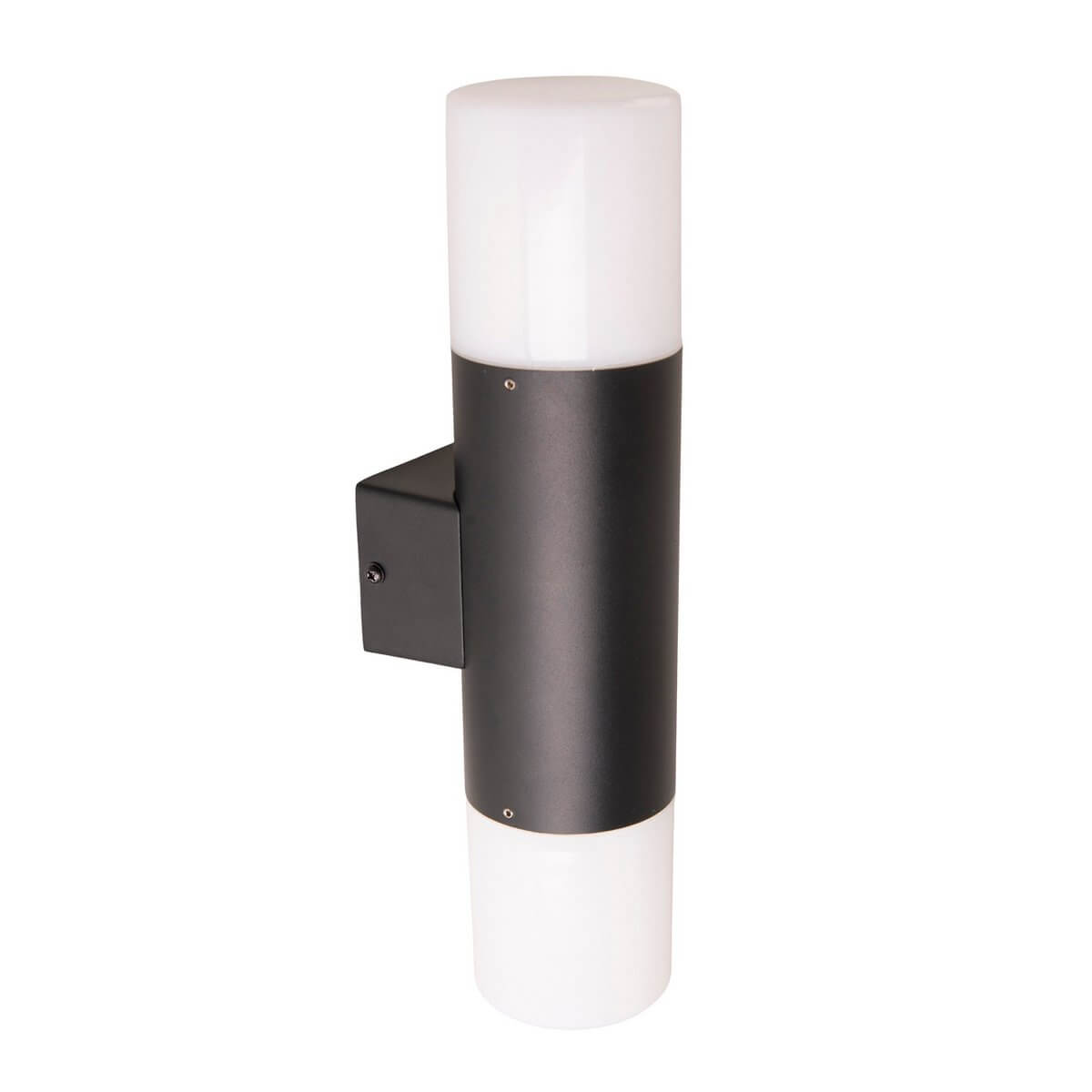 Buitenwandlamp “Torcia” – 32 cm | Zwart | Metaal & Kunststof | E27