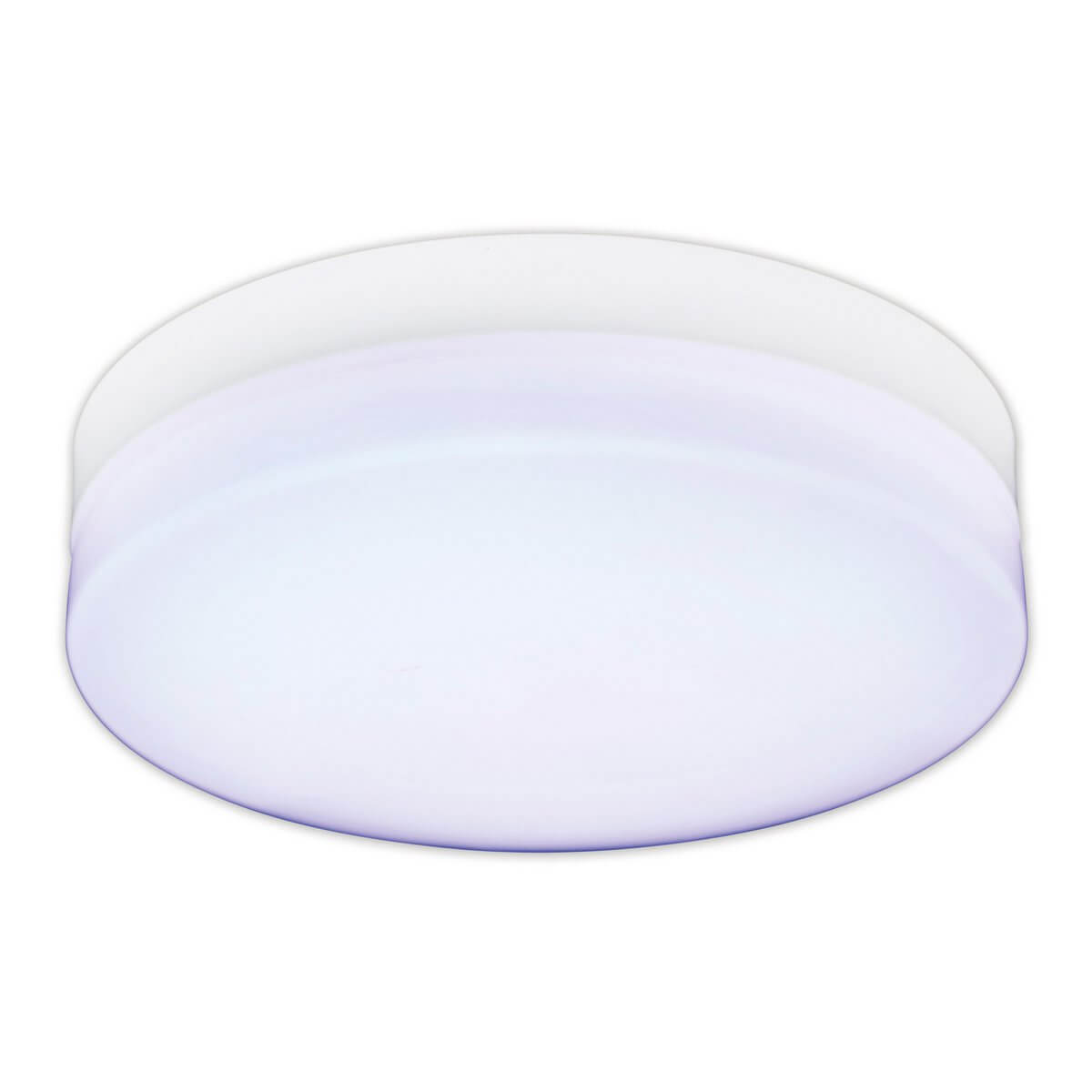 Cool led plafondlamp wit - RGB met afstandsbediening - Ø 25,5 × 8 cm