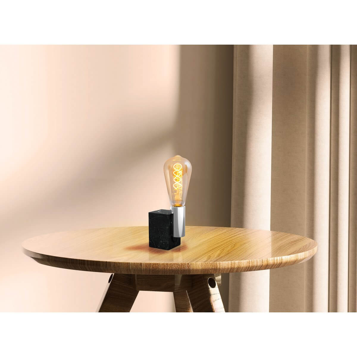 Dilly led filamentlamp amber E27 - dimbaar - set van 3