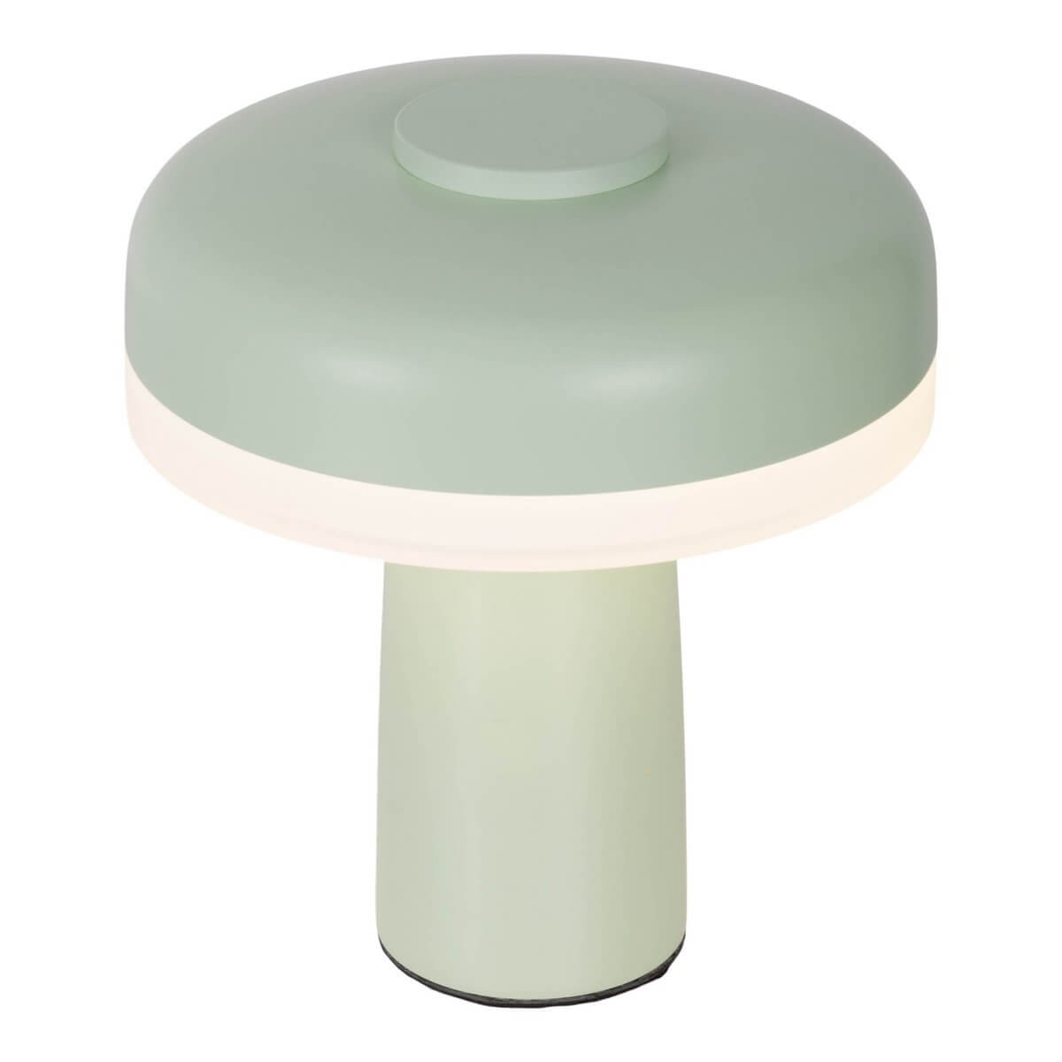 Draadloze tafellamp mint metaal - dimbaar met touch - Ø 15 × 16,5 cm