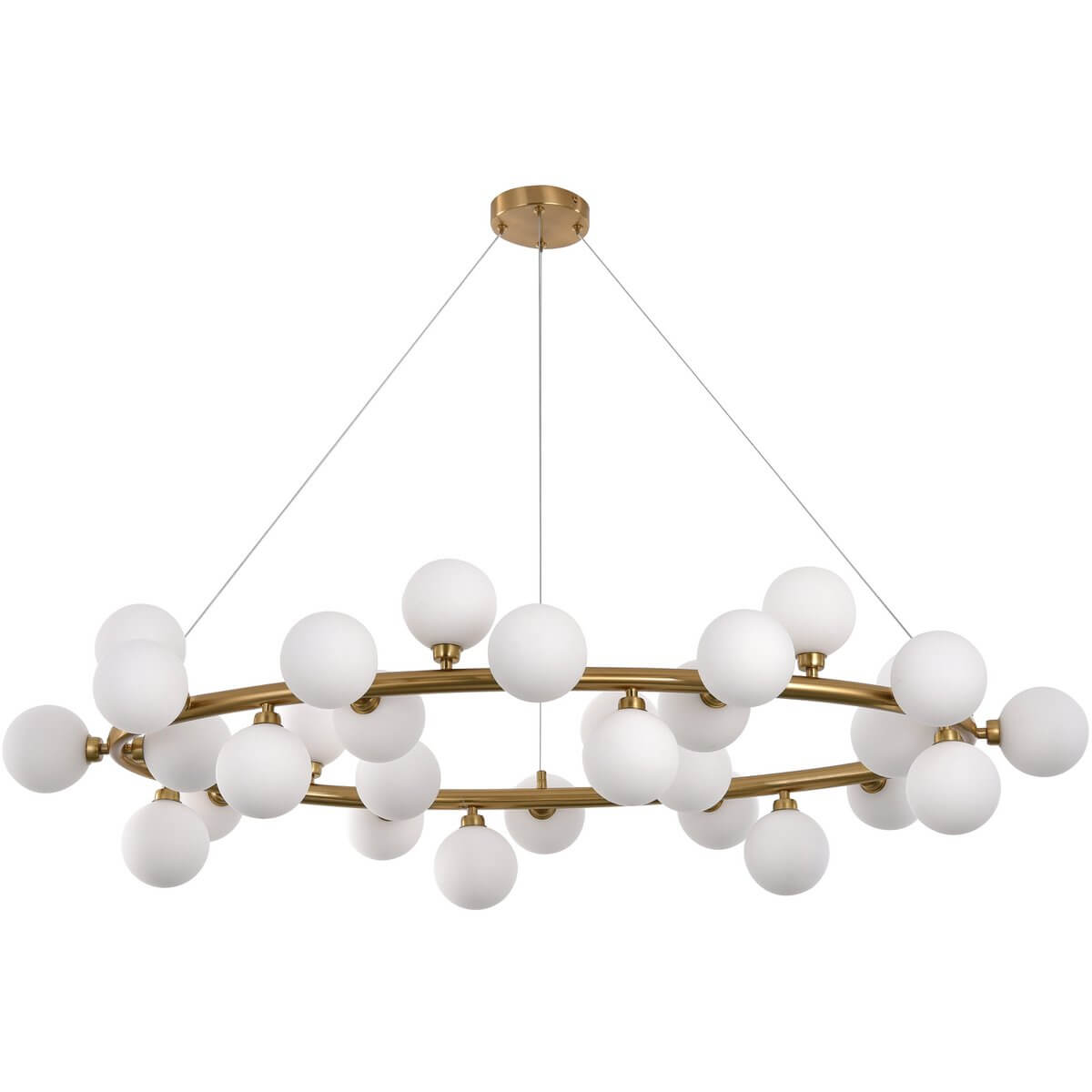 Hanging lamp Elite White Gold 100CM - Luxury Living B.V.