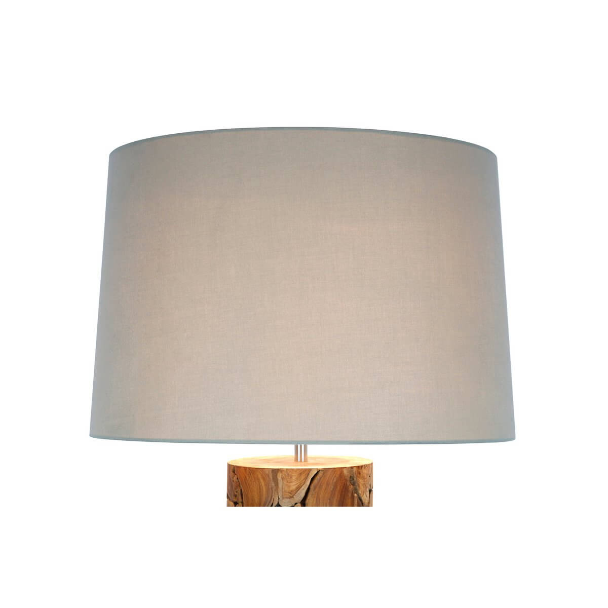 Floor lamp driftwood natural/white 170 cm - SalesFever