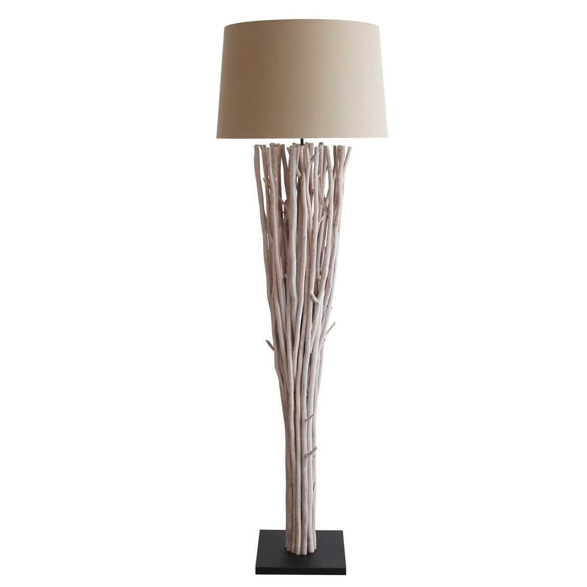 Floor lamp Driftwood White Wash 175 cm - SalesFever