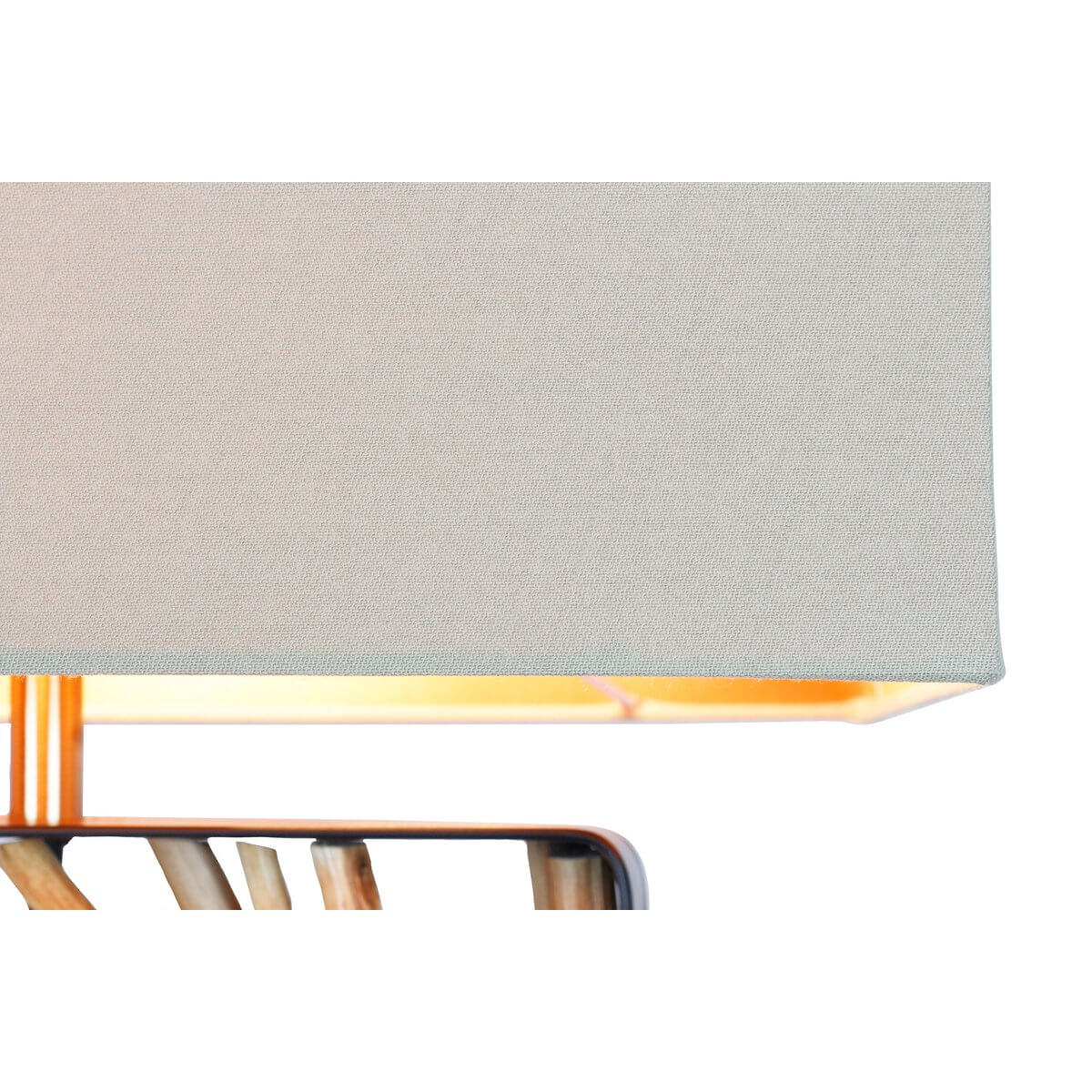 Floor lamp driftwood natural/beige 165 cm - SalesFever