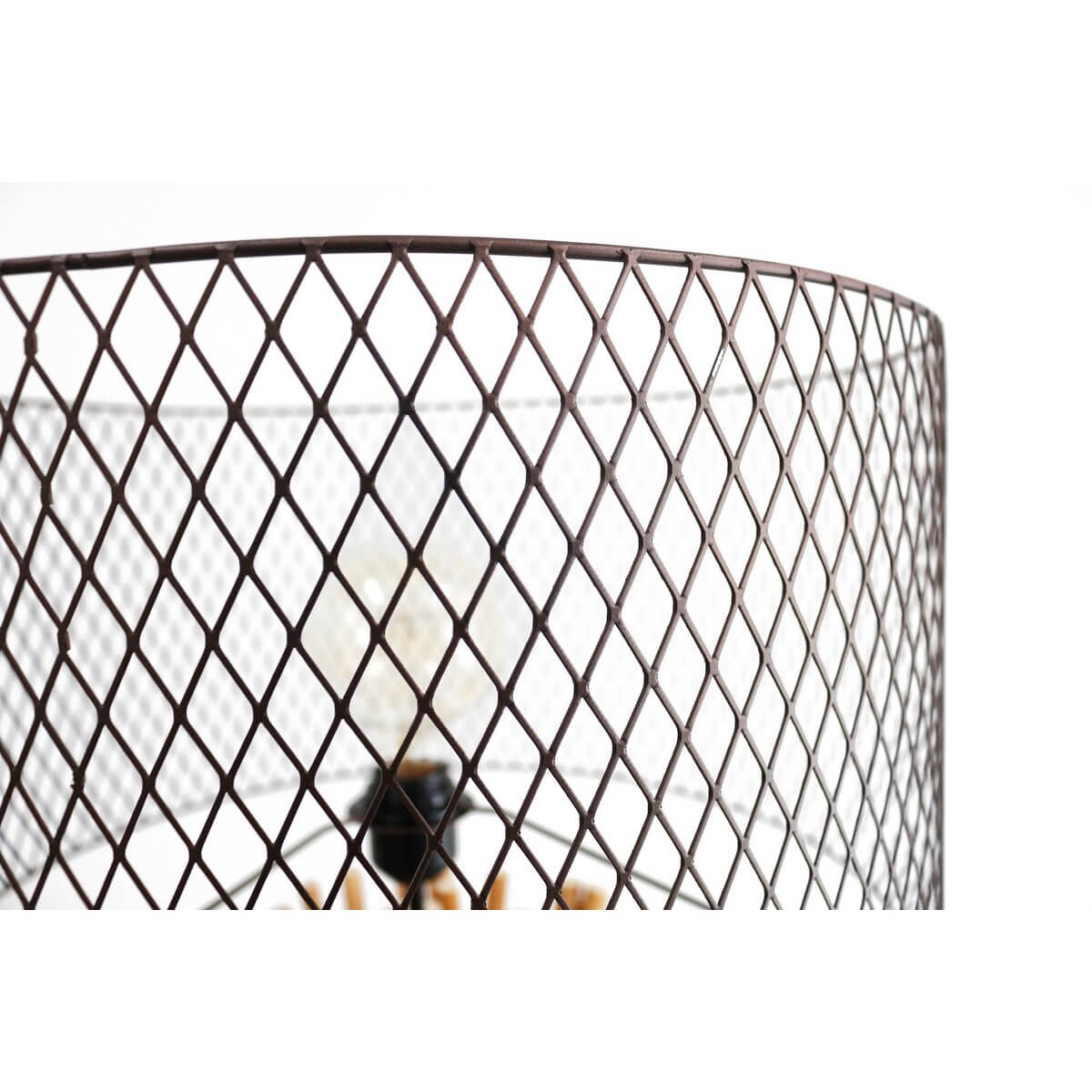 Floor lamp driftwood natural/black 149 cm - SalesFever