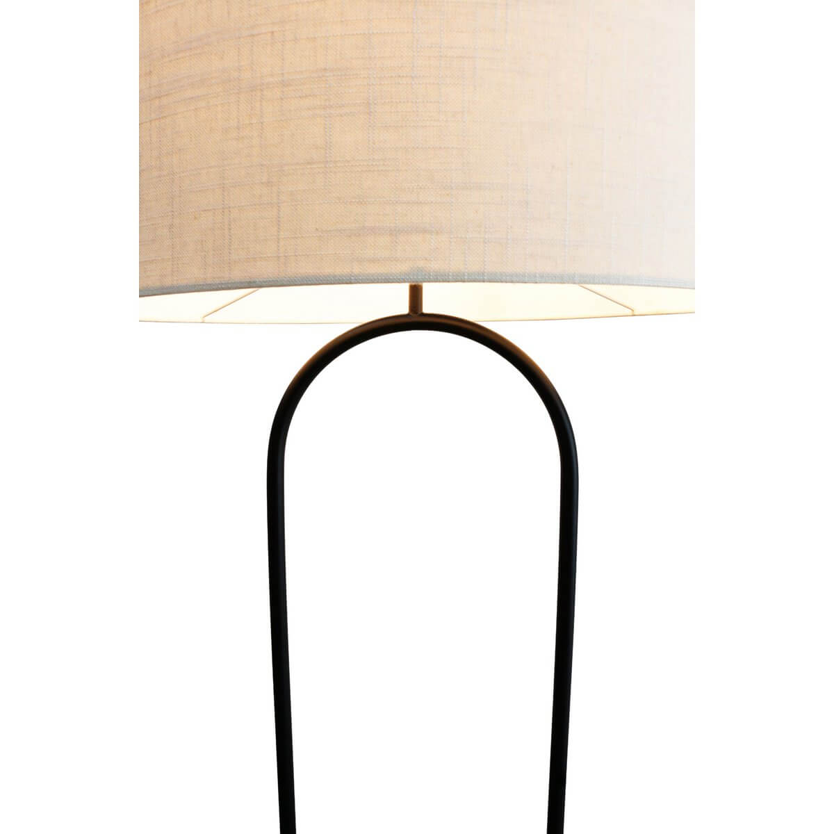 Floor lamp driftwood natural/white 155 cm - SalesFever