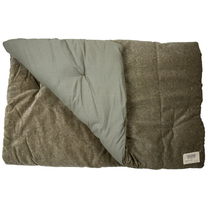 Fluweel Daybedkussen Delfina olijf 190x90 - MrsBLOOM - Casanovio