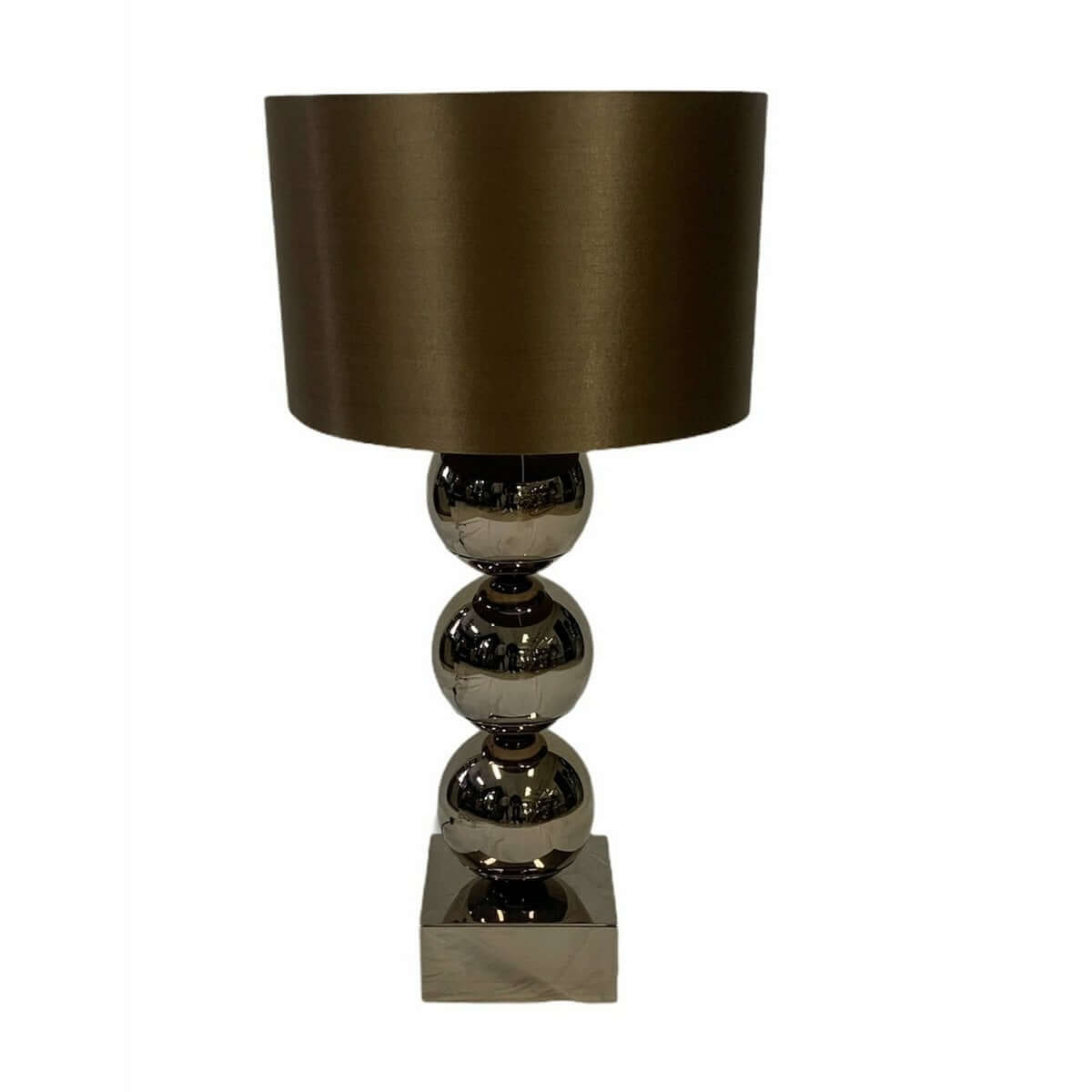 Globe lamp Block base Sepia - Luxury Living B.V.