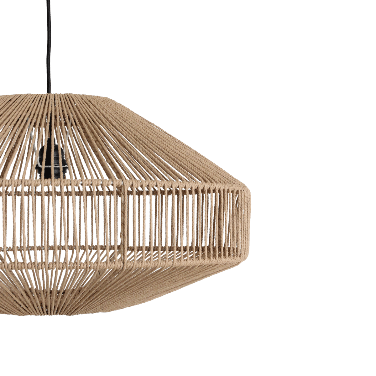 Linea hanging lamp gem Natural - Raw Materials