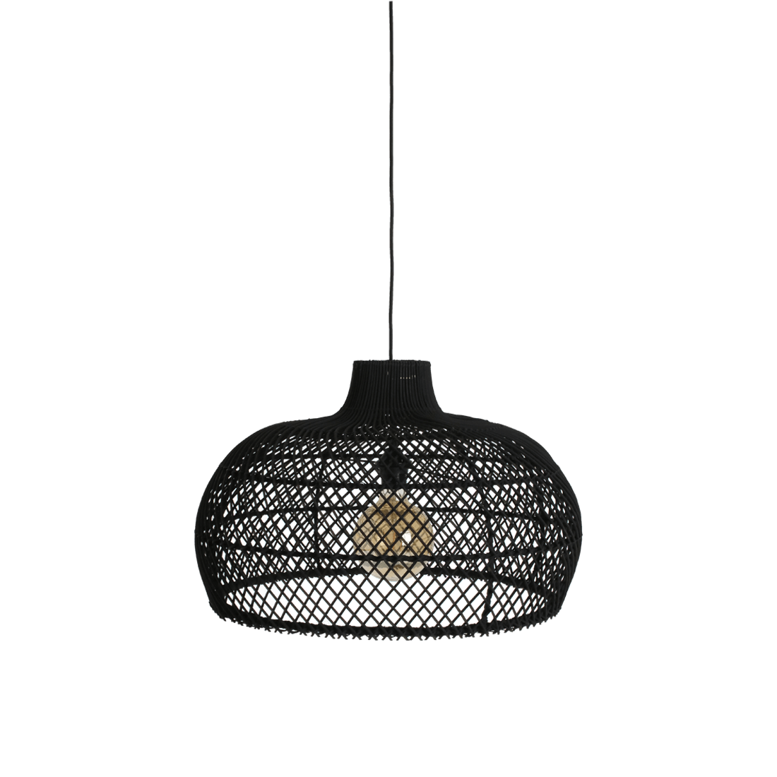 Maze hanging lamp Black Large - Raw Materials