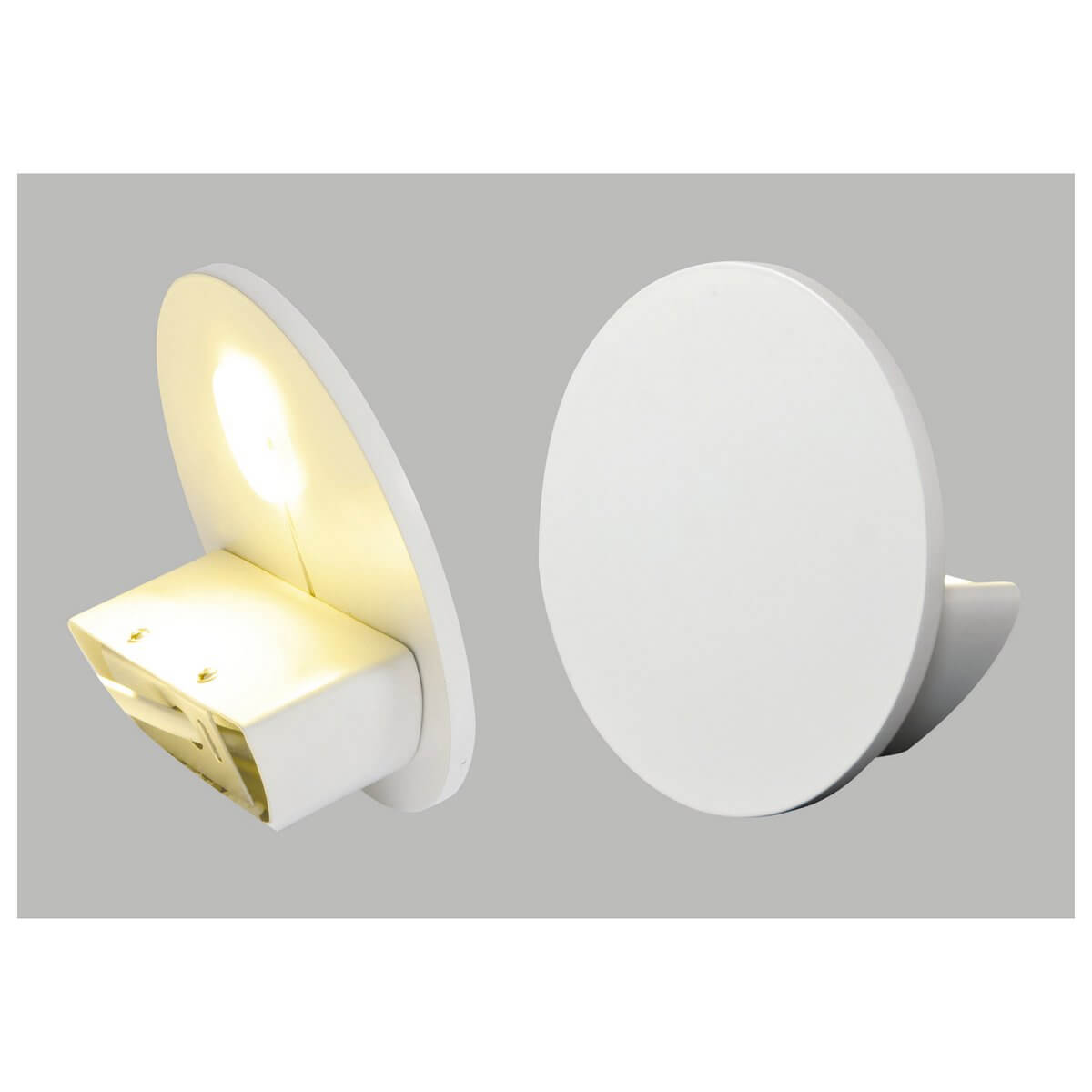 LED wandlamp met indirect licht - rond - Ø 14 × 14 cm