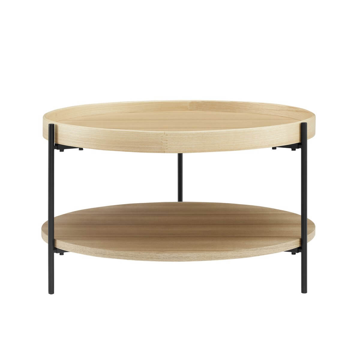 Salontafel Ø 69 cm eiken - SalesFever