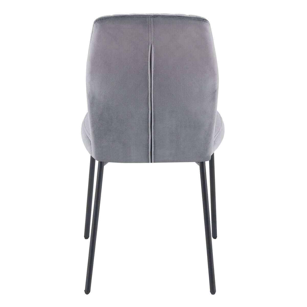 Chair set of 2 gray - SalesFever
