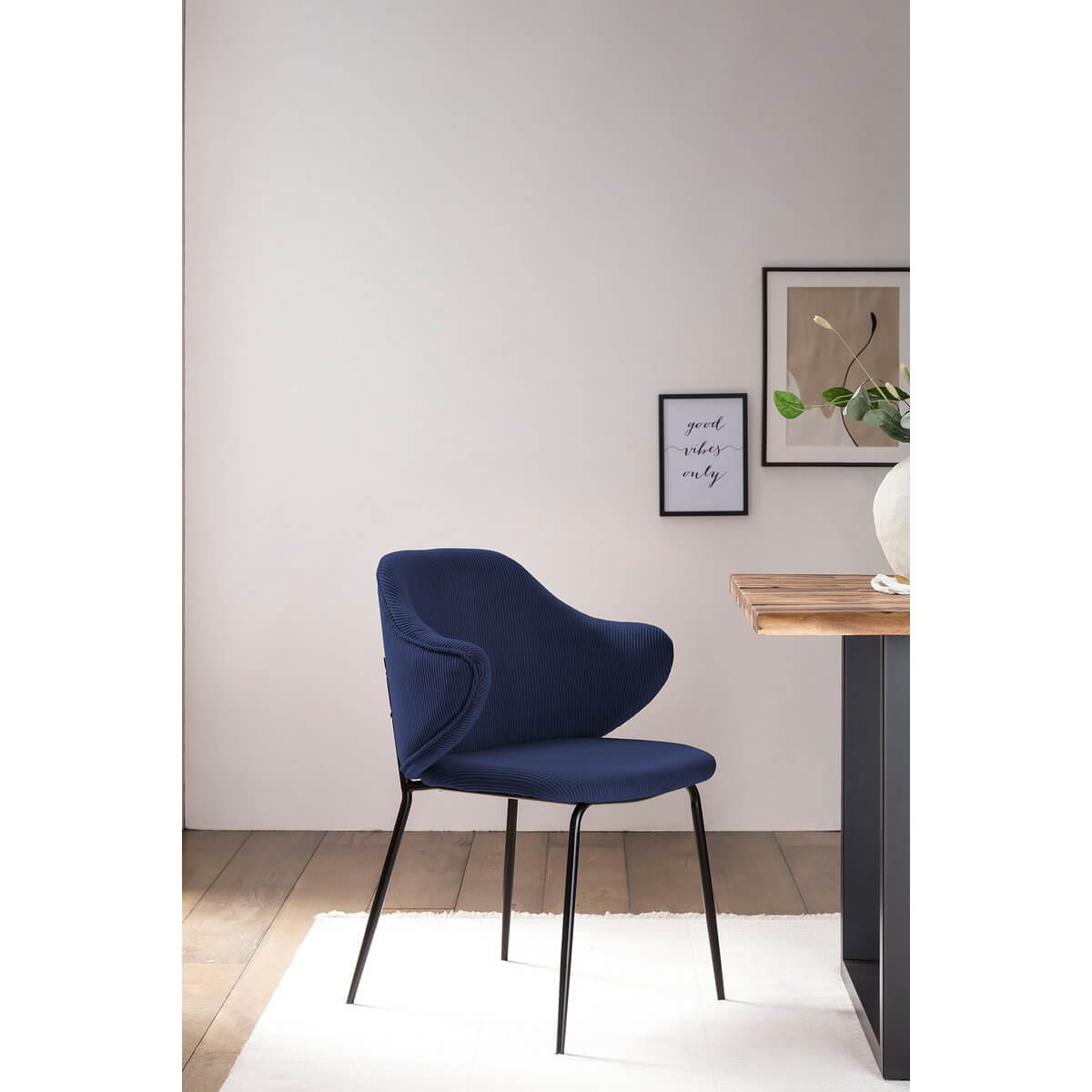 Set of 2 armchairs dark blue - SalesFever