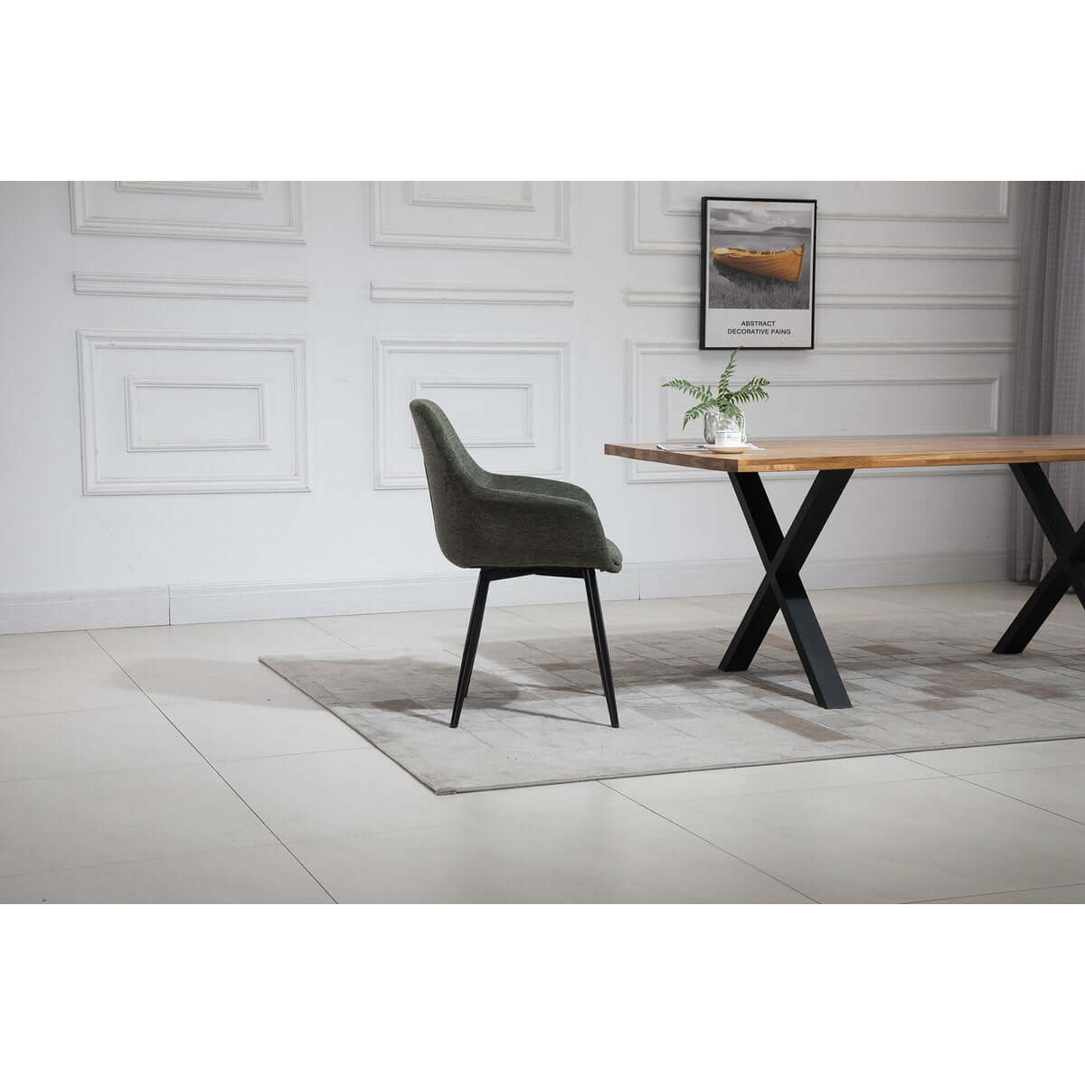 Set of 2 armchairs green - SalesFever