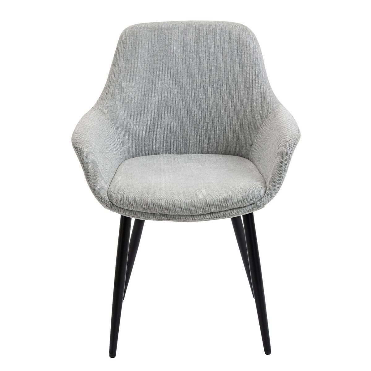 Set of 2 armchairs light grey - SalesFever