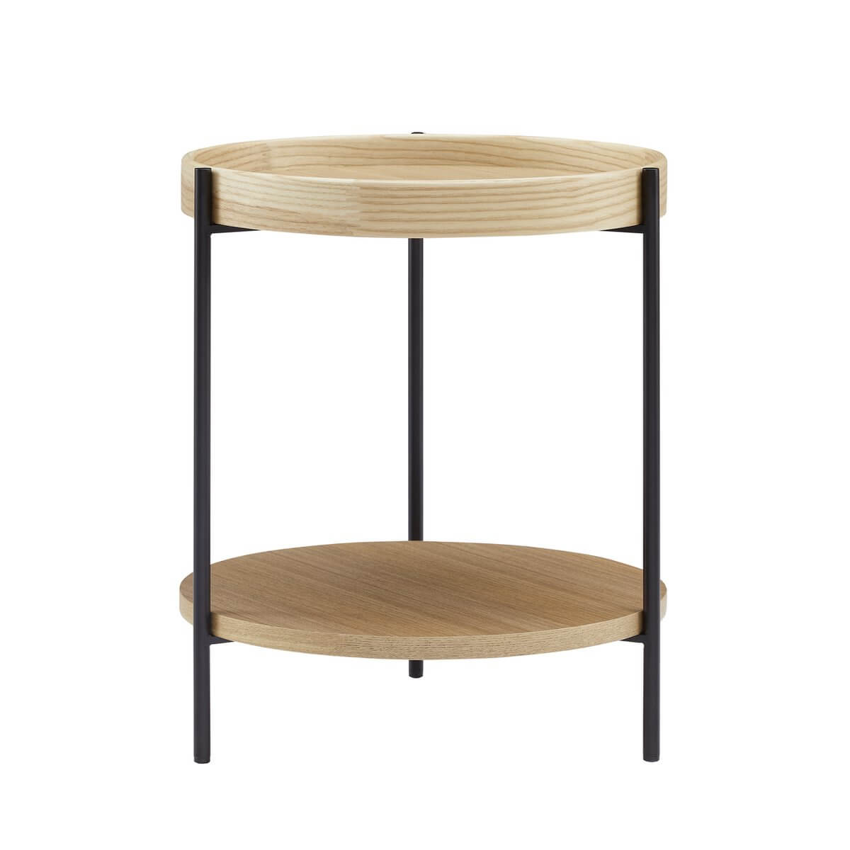 Set van 2 eiken salontafels - SalesFever