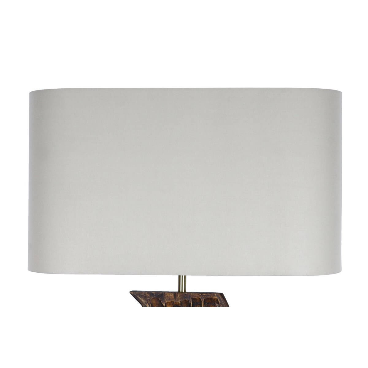 Stehleuchte Akazie/Leinen Natur 171 cm - SalesFever