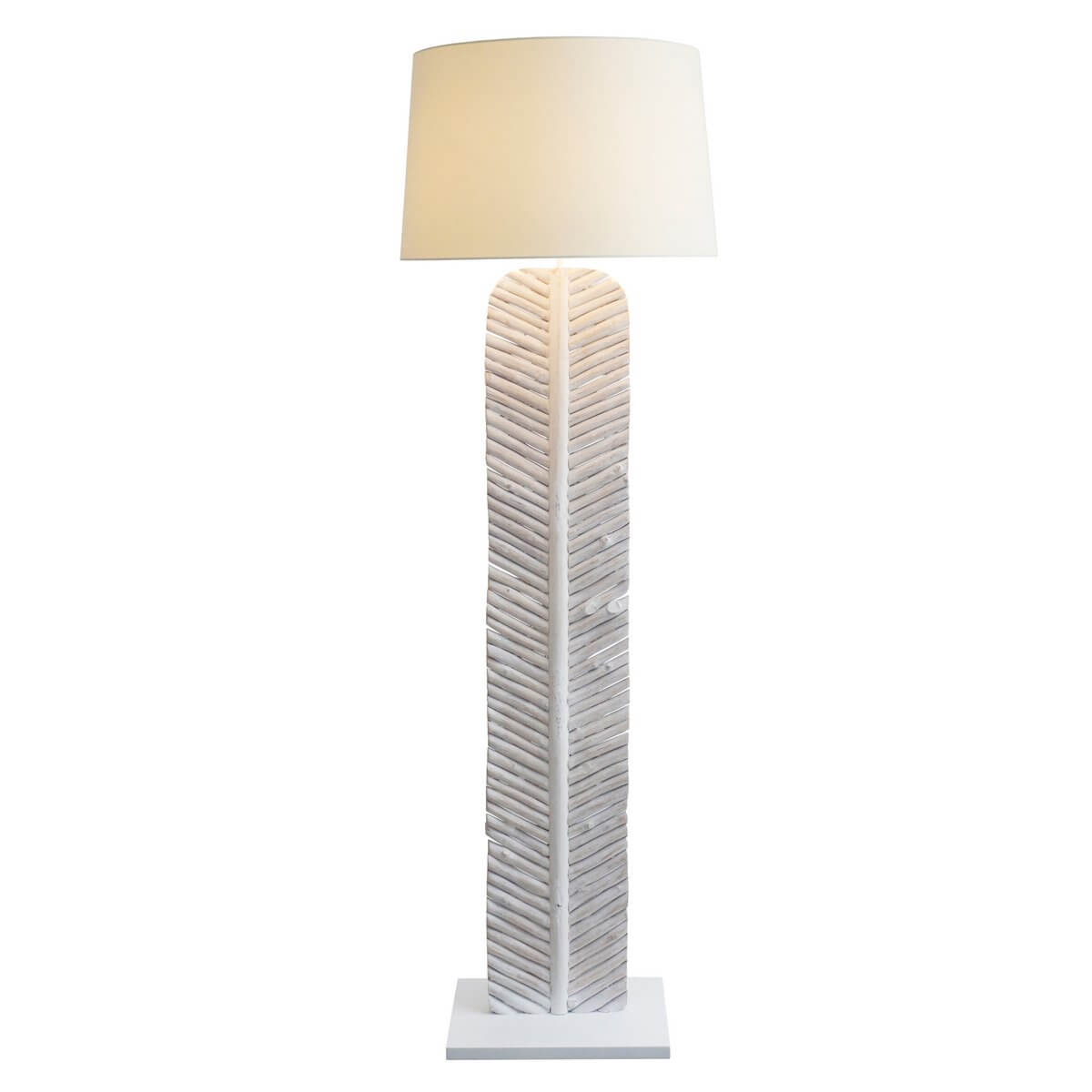 Stehleuchte Treibholz Weiß 175 cm - SalesFever