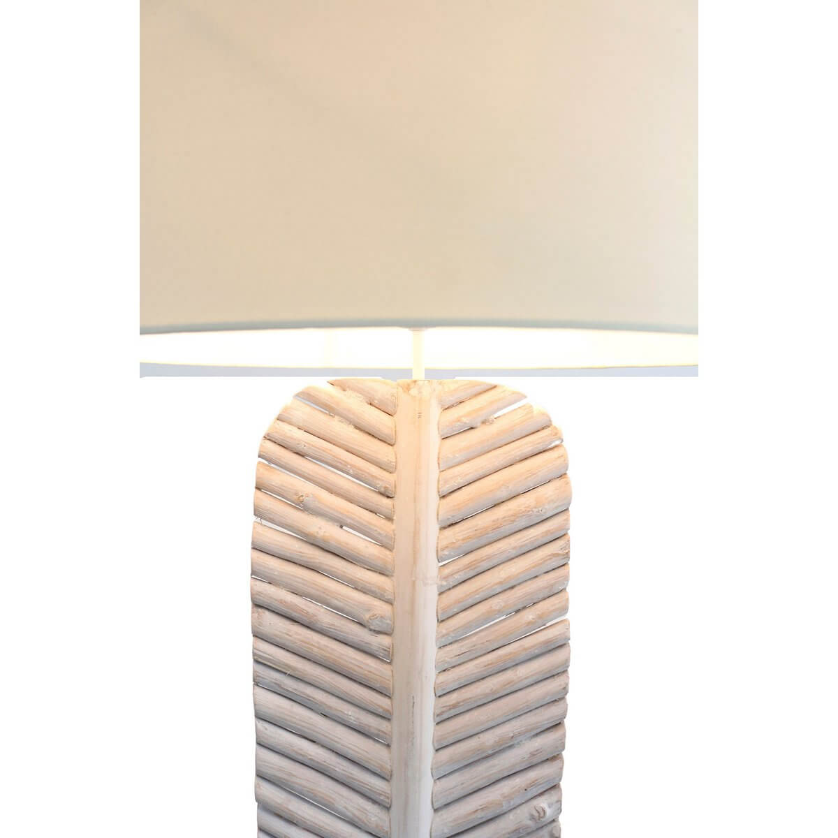 Stehleuchte Treibholz Weiß 175 cm - SalesFever