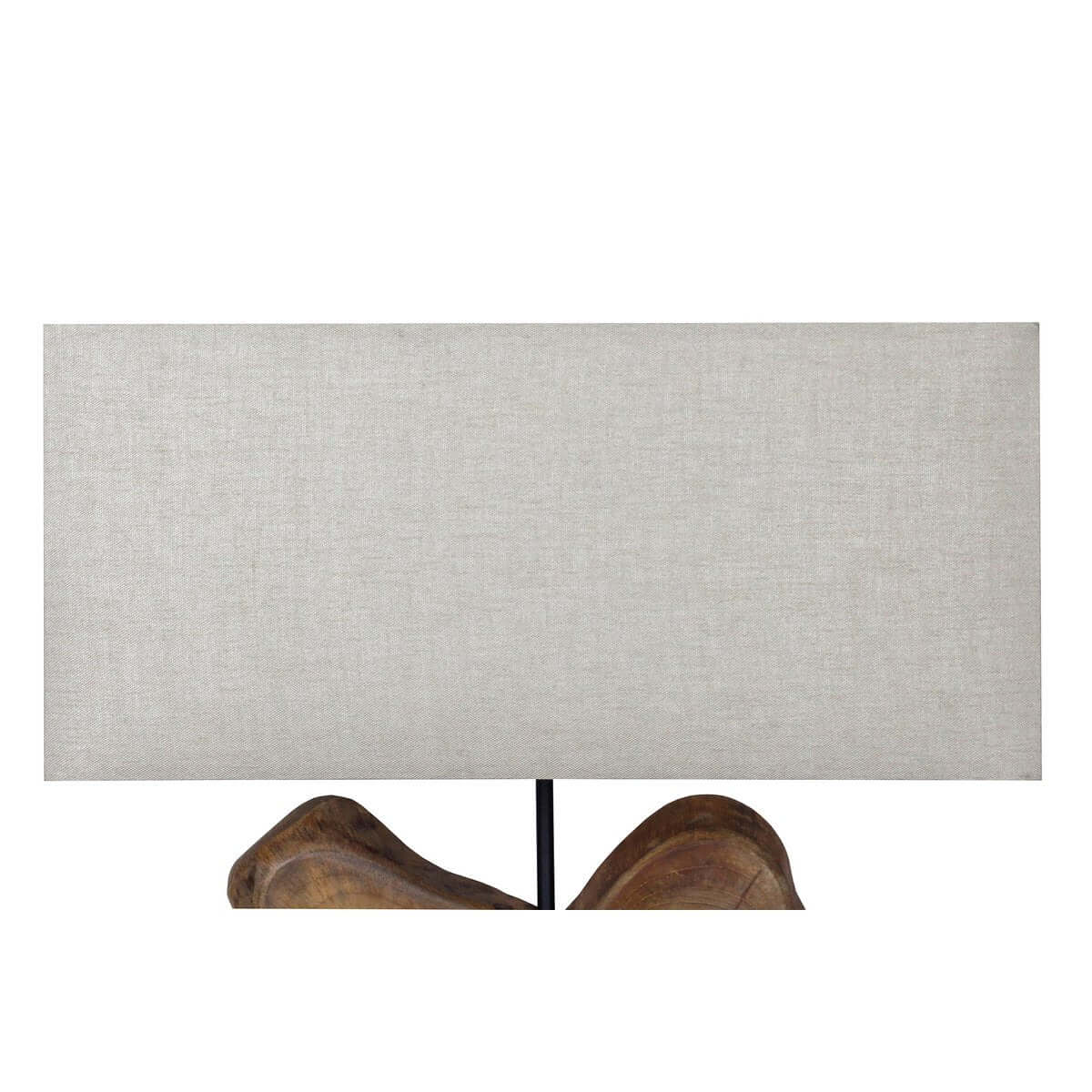 Tischleuchte Treibholz/Leinen Natur 50 cm - SalesFever