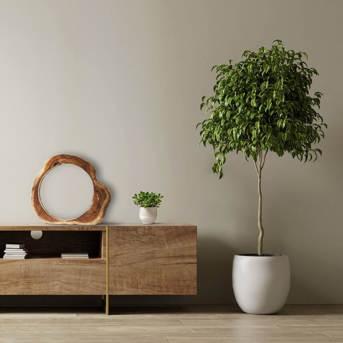 Tischleuchte LED Treibholz Natur - SalesFever