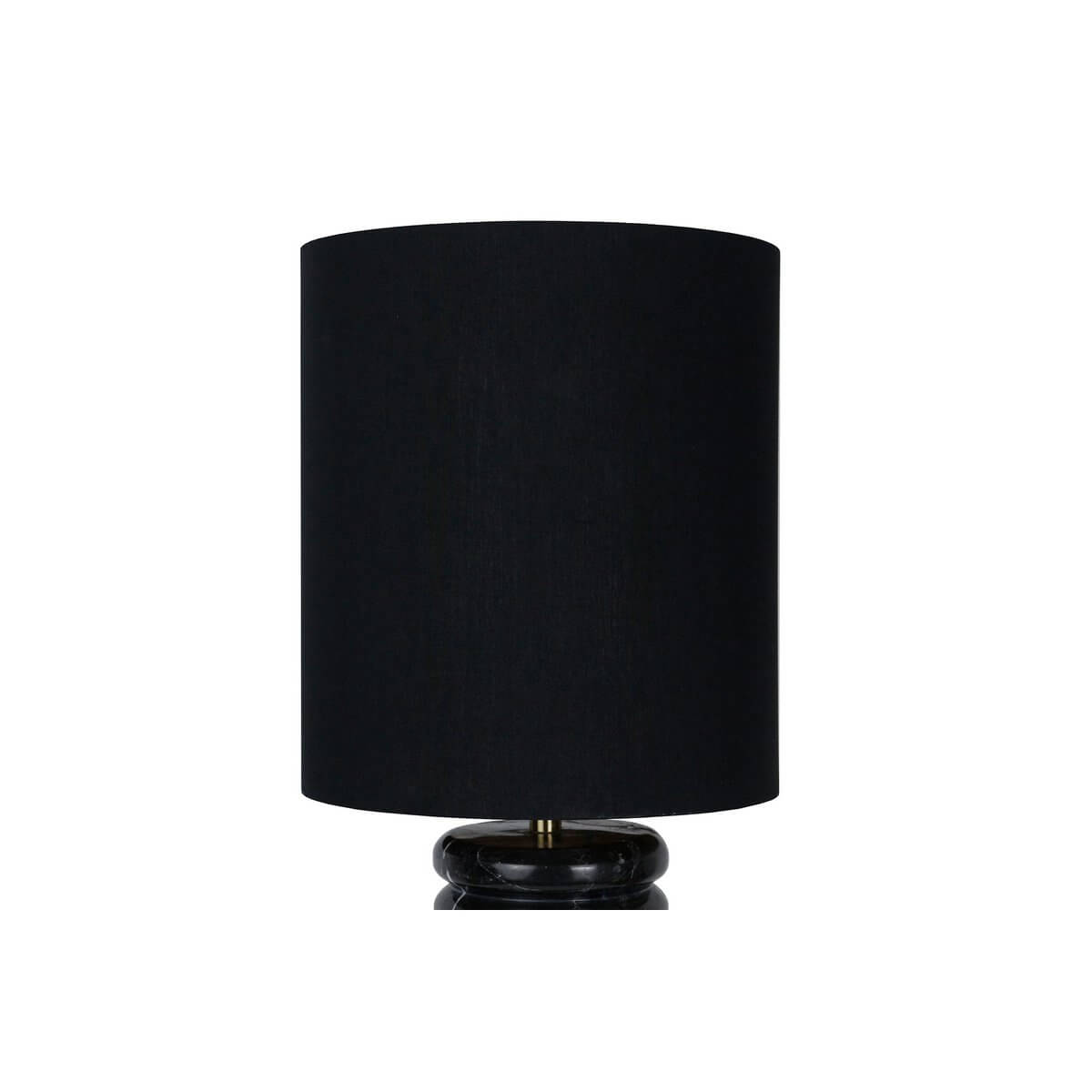 Table lamp marble/cotton black - SalesFever