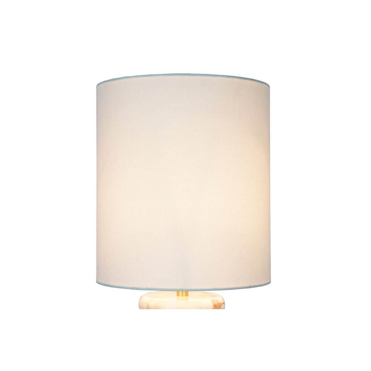 Table lamp marble/linen beige - SalesFever