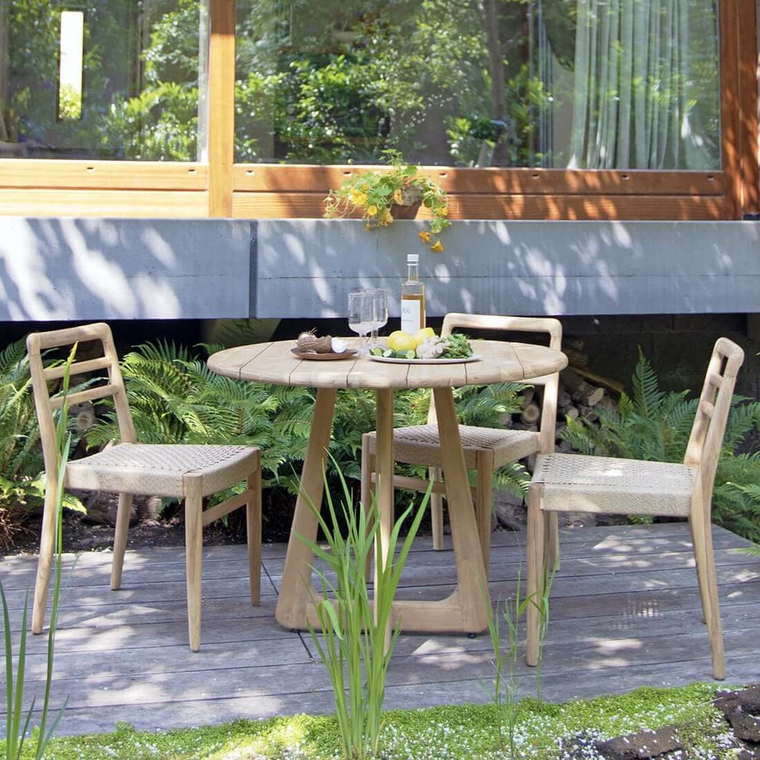 Verano tuintafel Ø 100 cm - Raw Materials