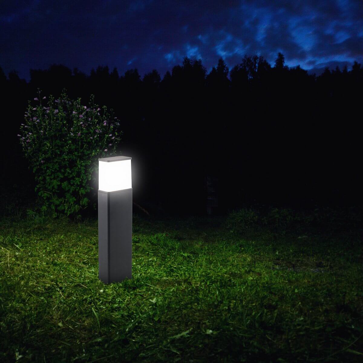 Vigo LED buiten wandlamp zwart of wit - 7 × 12,5 × 50 cm