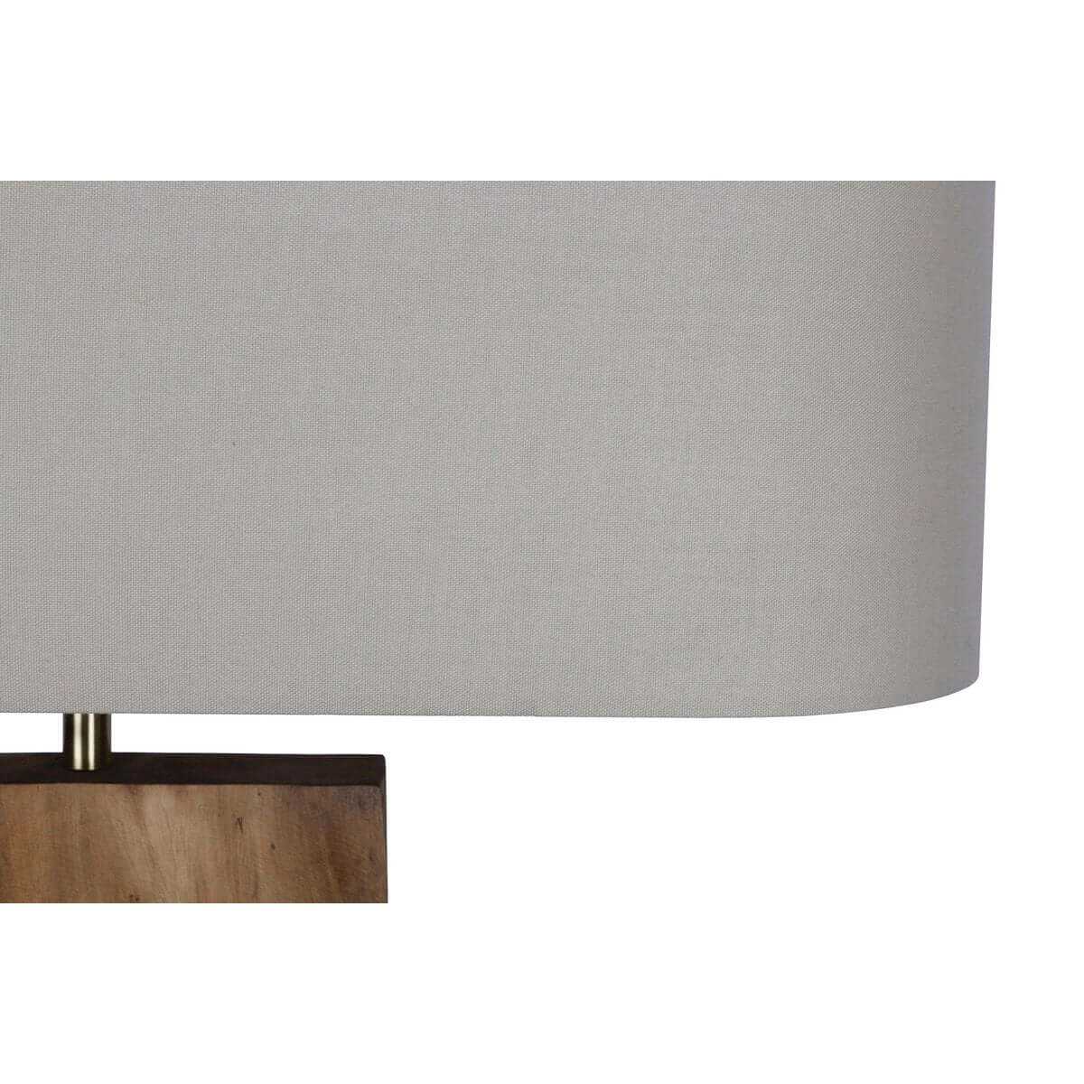 Stehleuchte Akazie/Leinen Natur 171 cm - SalesFever