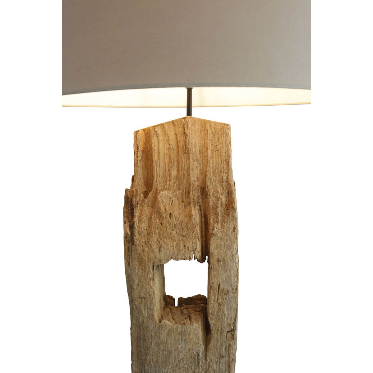 Floor lamp driftwood antique white 175 cm - SalesFever