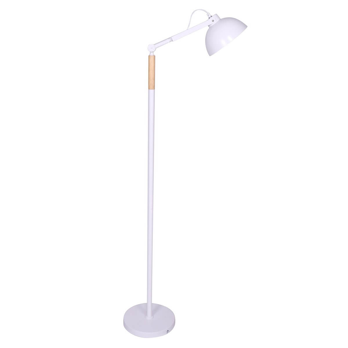 Floor lamp Scandinavian white/natural - SalesFever