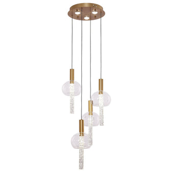 Hanglamp Tubey Copper Gold | 4 - 30cm