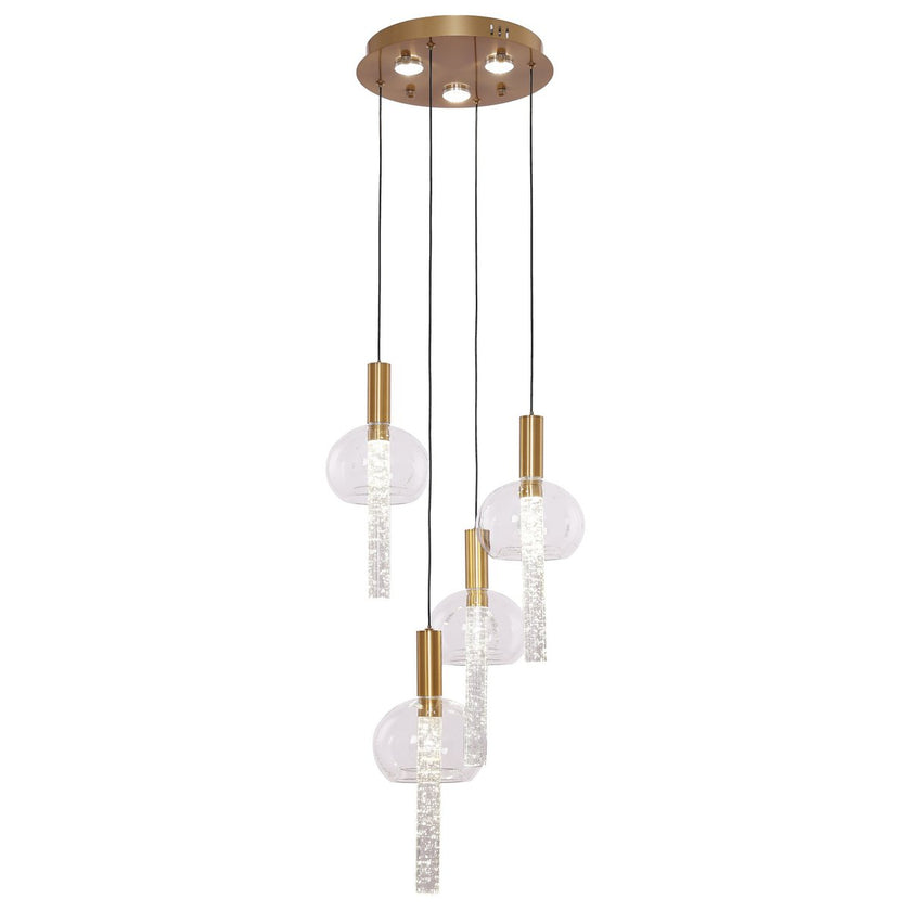 Hanglamp Tubey Copper Gold | 4 - 30cm
