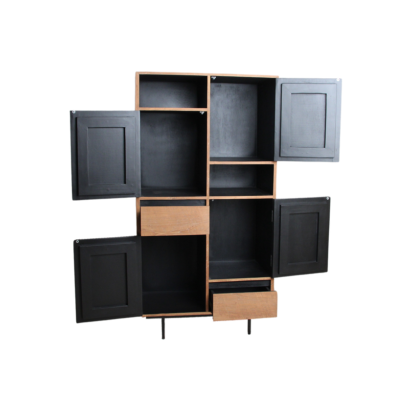 Rhythm teakhouten kast