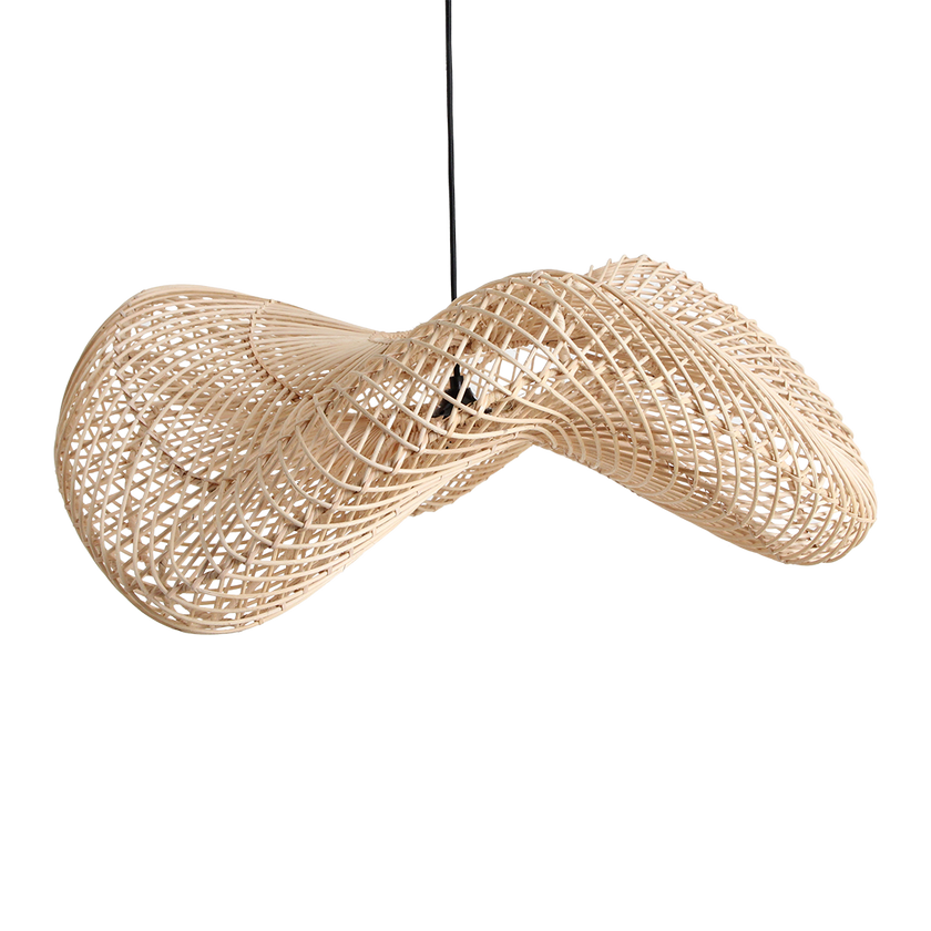 Wave hanglamp naturel large