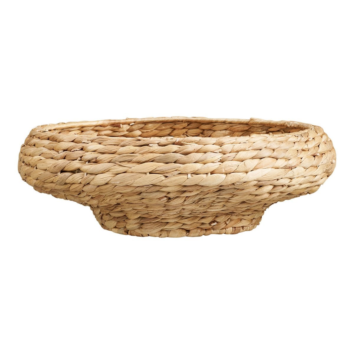 Frellesvig Dienblad, waterhyacint, naturel, ø40x12cm