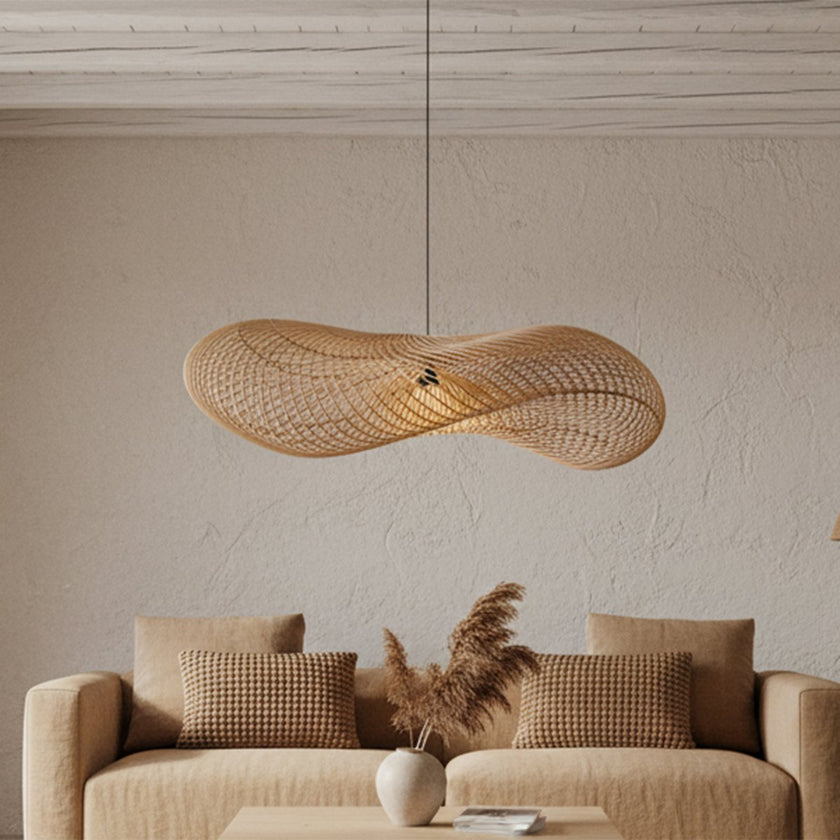 Wave hanglamp naturel XL