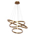 Hanglamp Neo Copper Gold | 3-Ring 40+60+80cm