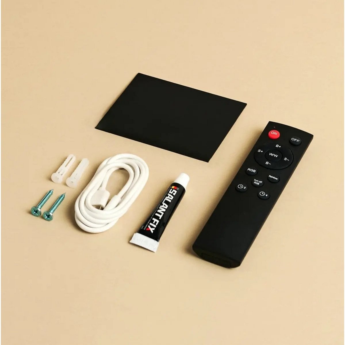 Tessa Bronzen Oplaadbare Wandlamp | Bewegingssensor, 20 lichtmodi Afstandsbediening