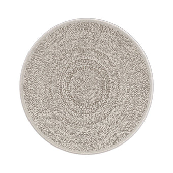 TRIBAL rond vloerkleed voor binnen en buiten in etnische stijl